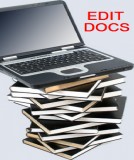 EDIT-DOCS  ... Professional Editing / Publishing